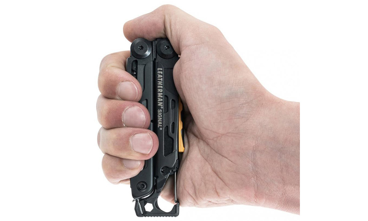 Мультиинструмент LEATHERMAN SIGNAL BLACK, синтетический чехол, картонная коробка 6
