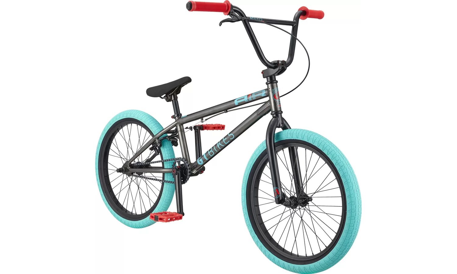 Велосипед GT BMX AIR 20" рама 20,0" черно-серый 2