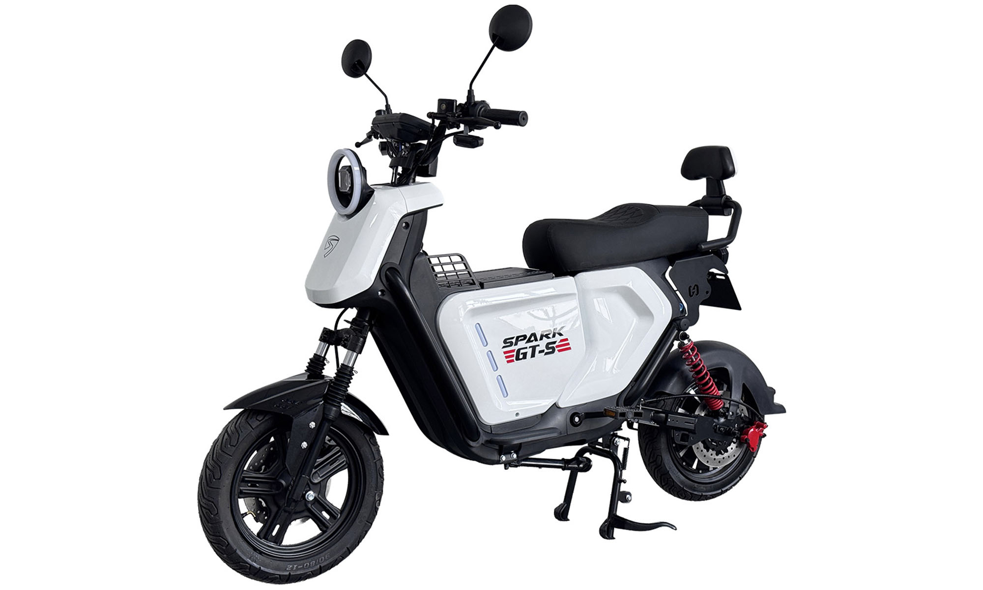 Велосипед с электромотором SPARK GT-S 12", рама 16", 72V/1500W/20Ah, LiFePO4, белый 2 Велосипед с электромотором SPARK GT-S 12", рама 16", 72V/1500W/20Ah, LiFePO4, белый 2