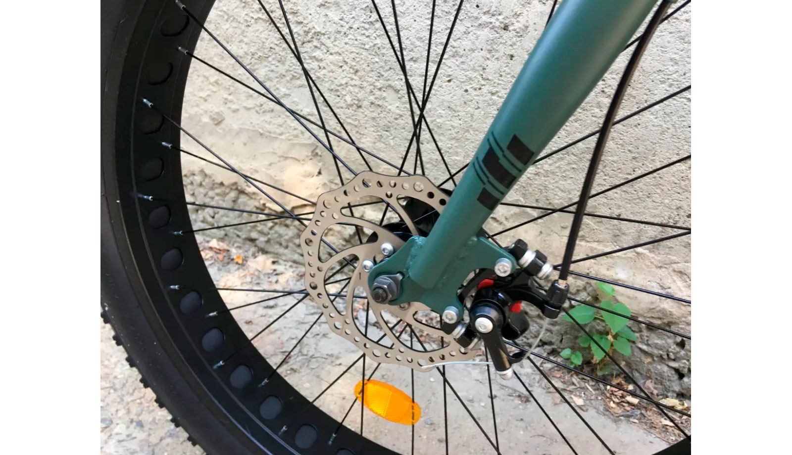 Велосипед Crosser Fat Bike ST 26" розмір S рама 16 2021 Зелений 4