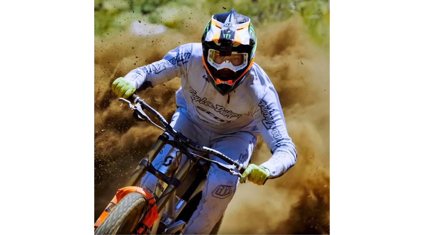 Гріпси DMR DeathGrip2 Thick Flangeless BLue Marble 6