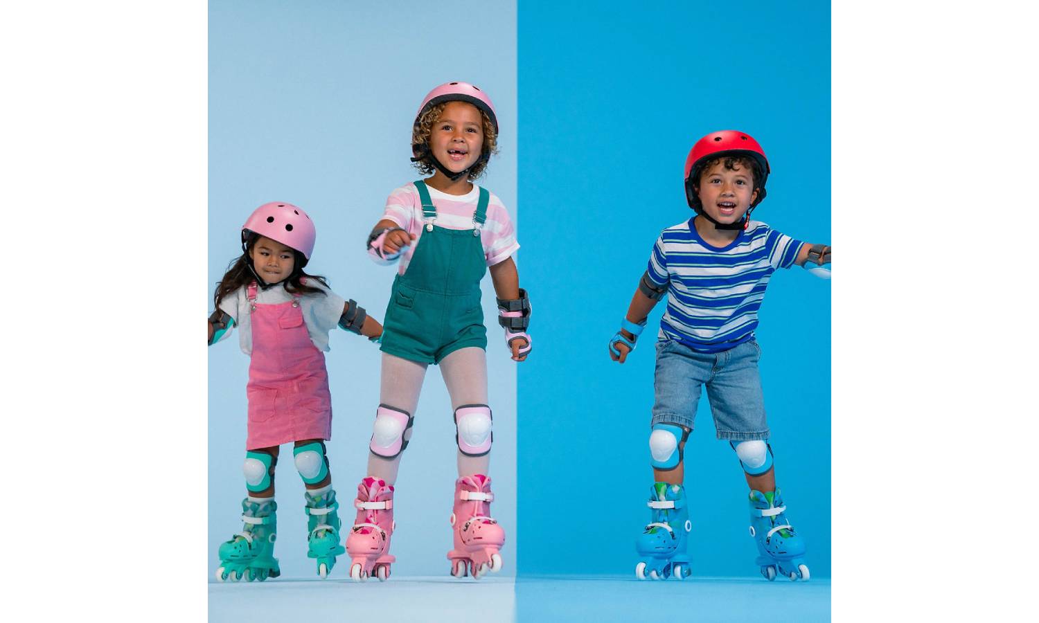 Роликовые коньки Yvolution Twista, размер 30-34, розовый 5 Роликовые коньки Yvolution Twista, размер 30-34, розовый 5