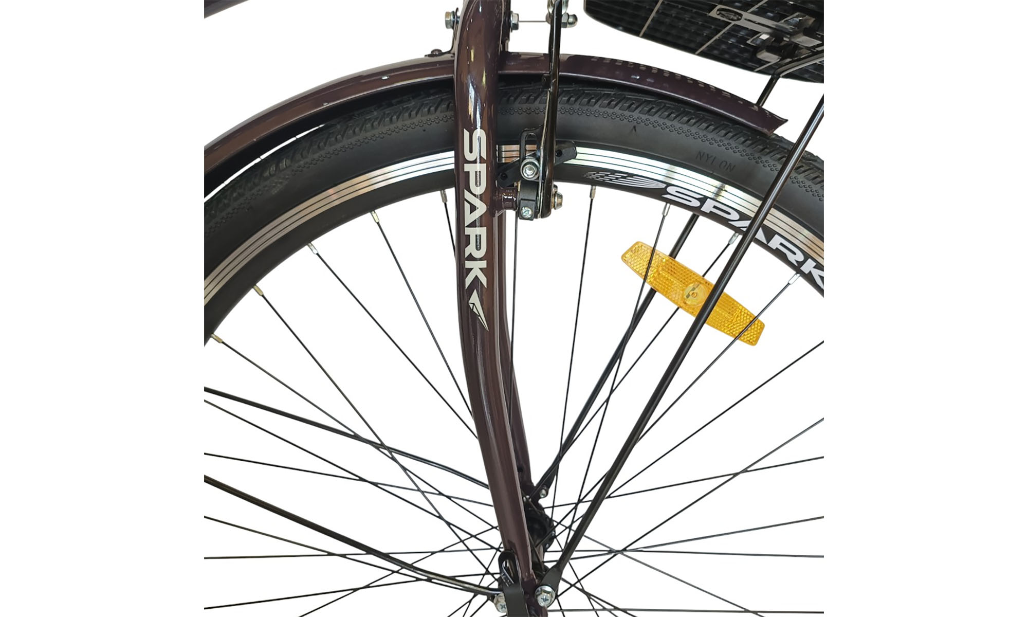 Велосипед SPARK CITY VISTA 28", размер M, рама - 18", год 2026, темно-коричневый 4 Велосипед SPARK CITY VISTA 28", размер M, рама - 18", год 2026, темно-коричневый 4