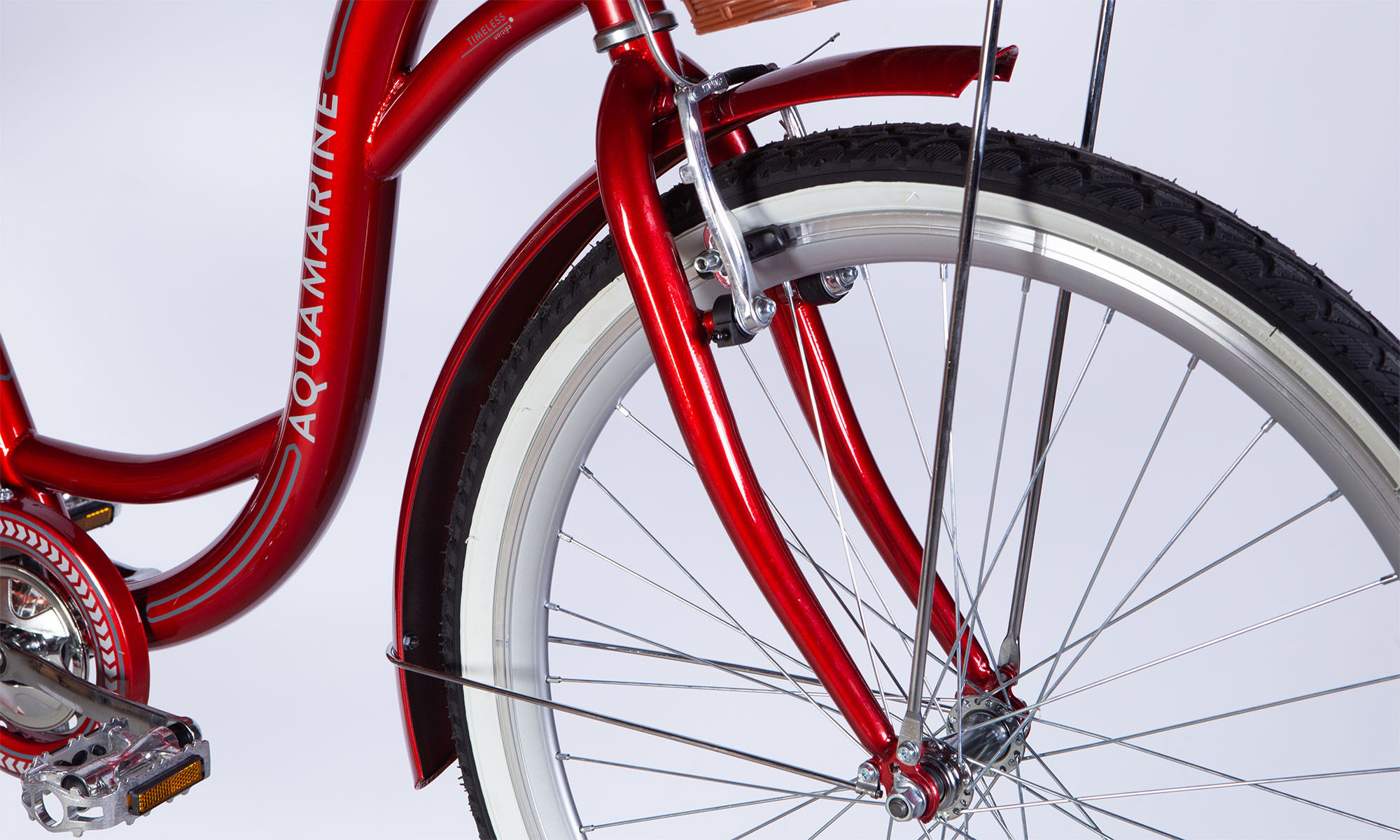 Велосипед Dorozhnik AQUAMARINE BH 26", размер M, рама-17", 2025, бордовый  5