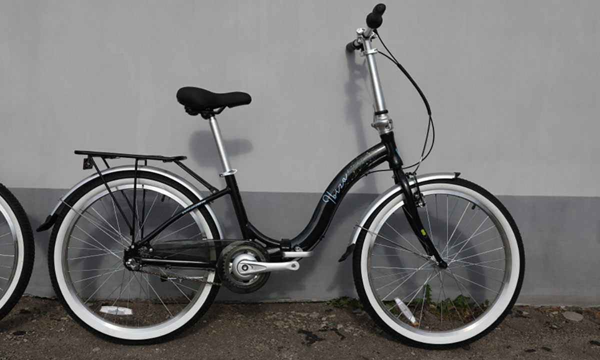 Фотография Велосипед cкладной Winner IBIZA 24", рама One Size, 2024, черный 2