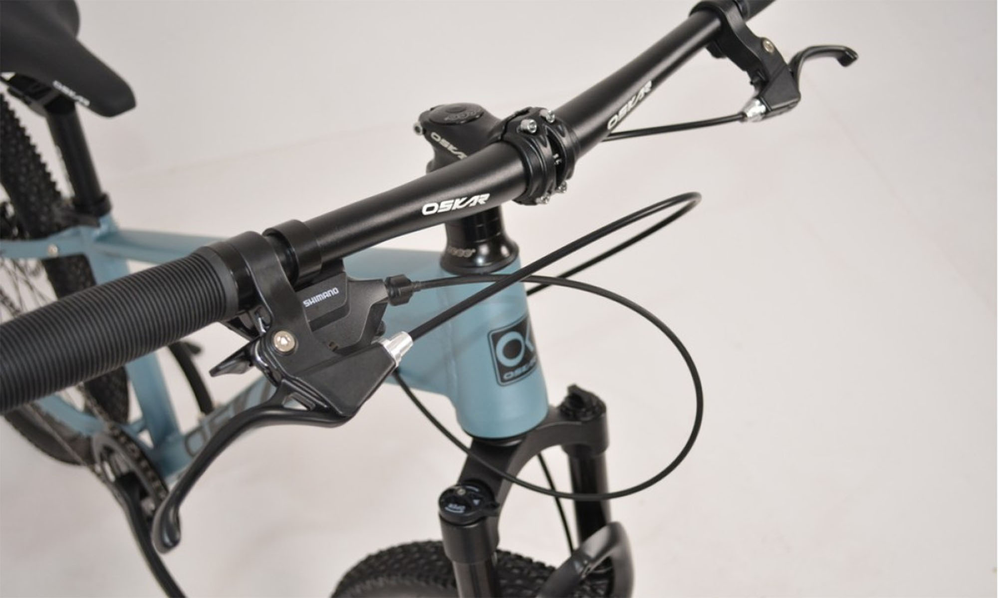 Велосипед Oskar BULLET 24", размер XXS, рама 11, год 2026, серо-голубой 6 Велосипед Oskar BULLET 24", размер XXS, рама 11, год 2026, серо-голубой 6