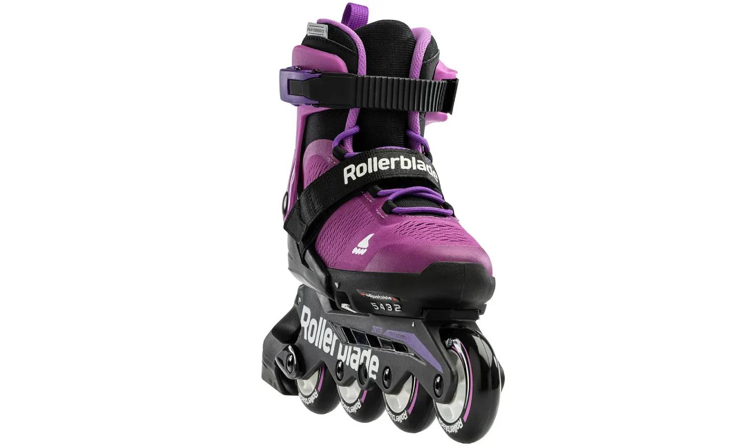 Ролики Rollerblade Microblade 2024 purple-black 36.5-40 2
