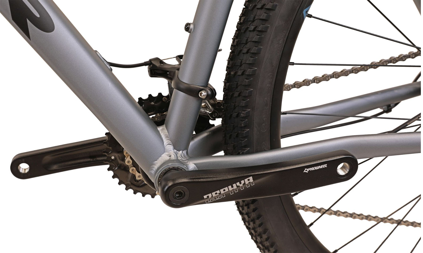 Велосипед Winner SOLID DX 29", размер рамы L, 2025, серый (мат) 2