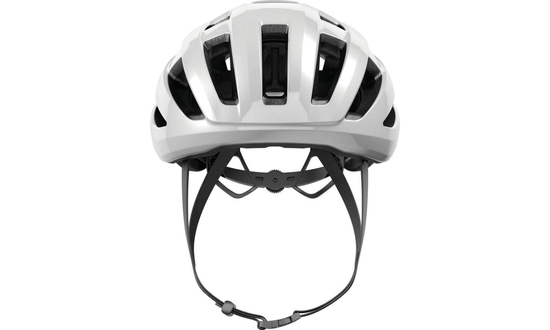 Велошлем спортивный ABUS POWERDOME shiny white, размер L (57-61 см), глянцевый белый 4 Велошлем спортивный ABUS POWERDOME shiny white, размер L (57-61 см), глянцевый белый 4