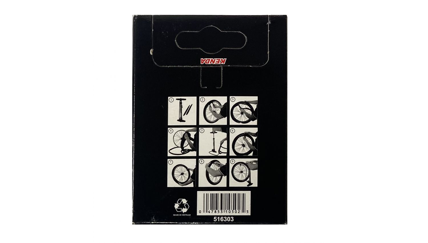 Камера KENDA 16х1.75-2,125, A/V, 47/57-305, у коробці 4 Камера KENDA 16х1.75-2,125, A/V, 47/57-305, у коробці 4