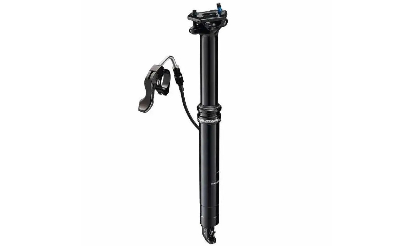 Подседельный штырь-дроппер Merida Comp TR Seatpost, длина 409 мм, диаметр 30.9 мм, ход 125 мм, черный Подседельный штырь-дроппер Merida Comp TR Seatpost, длина 409 мм, диаметр 30.9 мм, ход 125 мм, черный