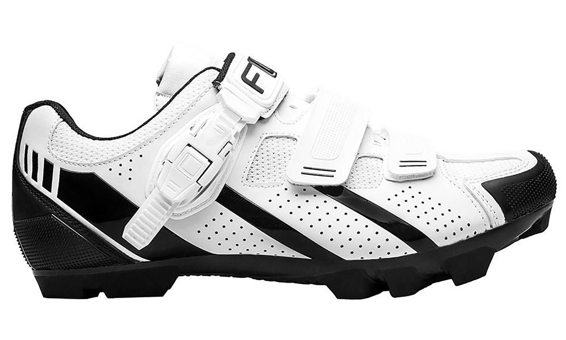Велосипедные туфли МТБ FLR F-65 белые, размер 37 4
