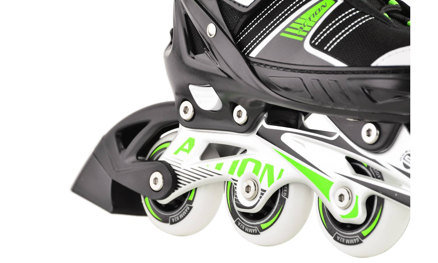Роликові ковзани Дія 2 в 1 Ронні розміром 33-36 Зелений 5