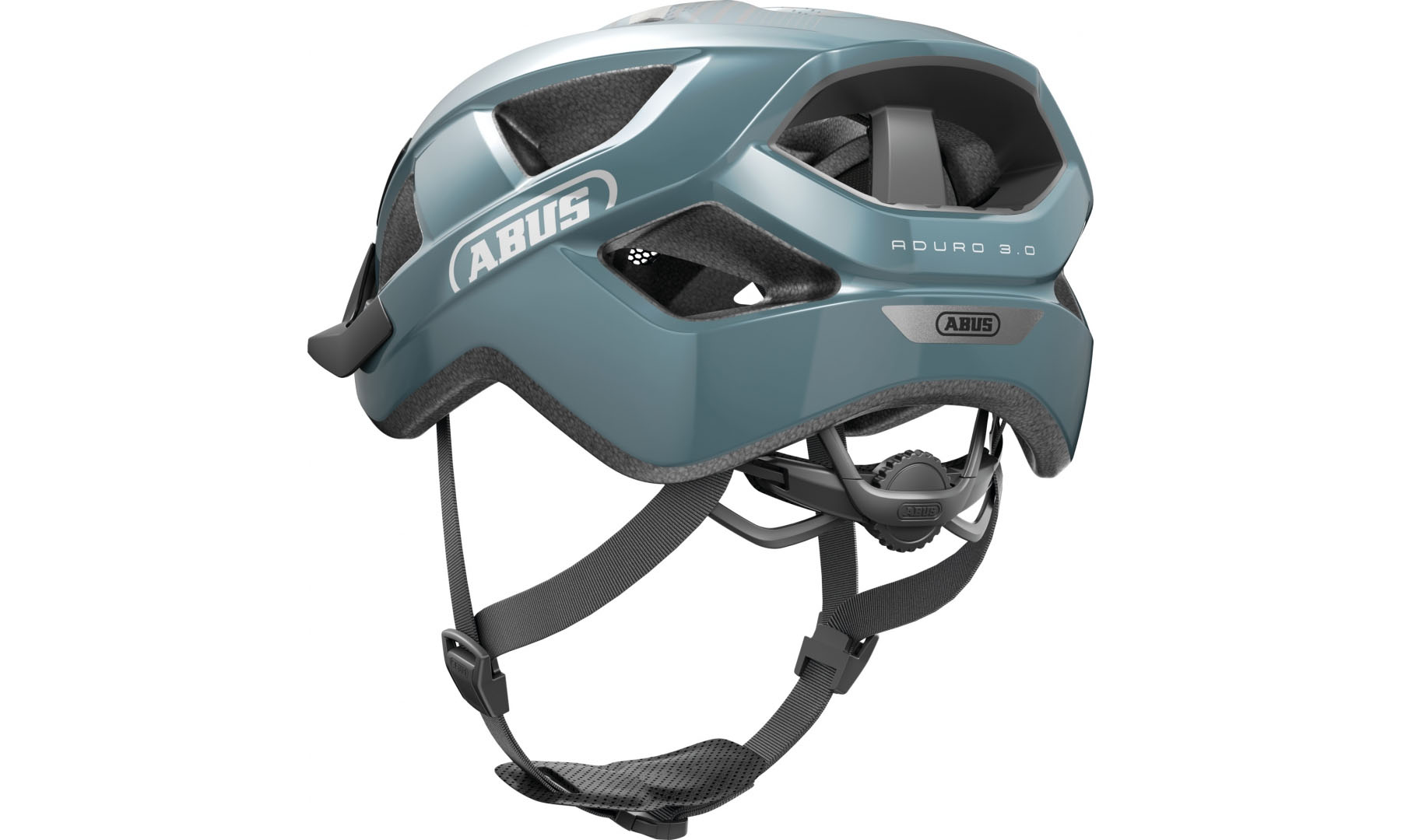 Велошлем ABUS ADURO 3.0 glacier blue, размер L (58-62 см), синий 4 Велошлем ABUS ADURO 3.0 glacier blue, размер L (58-62 см), синий 4