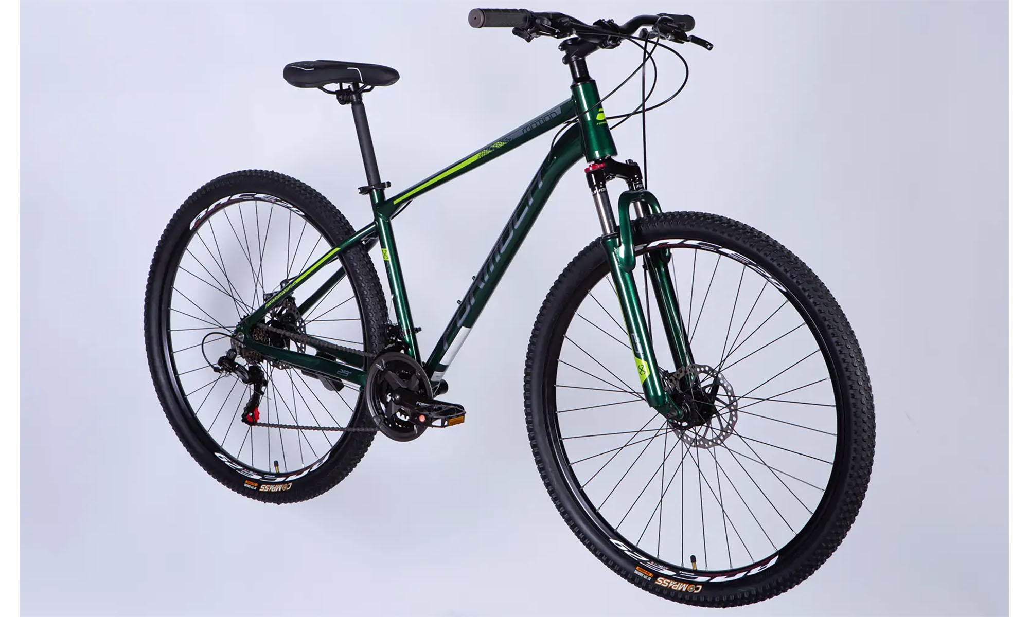 Велосипед Formula MOTION DD FR 29", розмір XL, рама-21", рік 2026, зелений 5