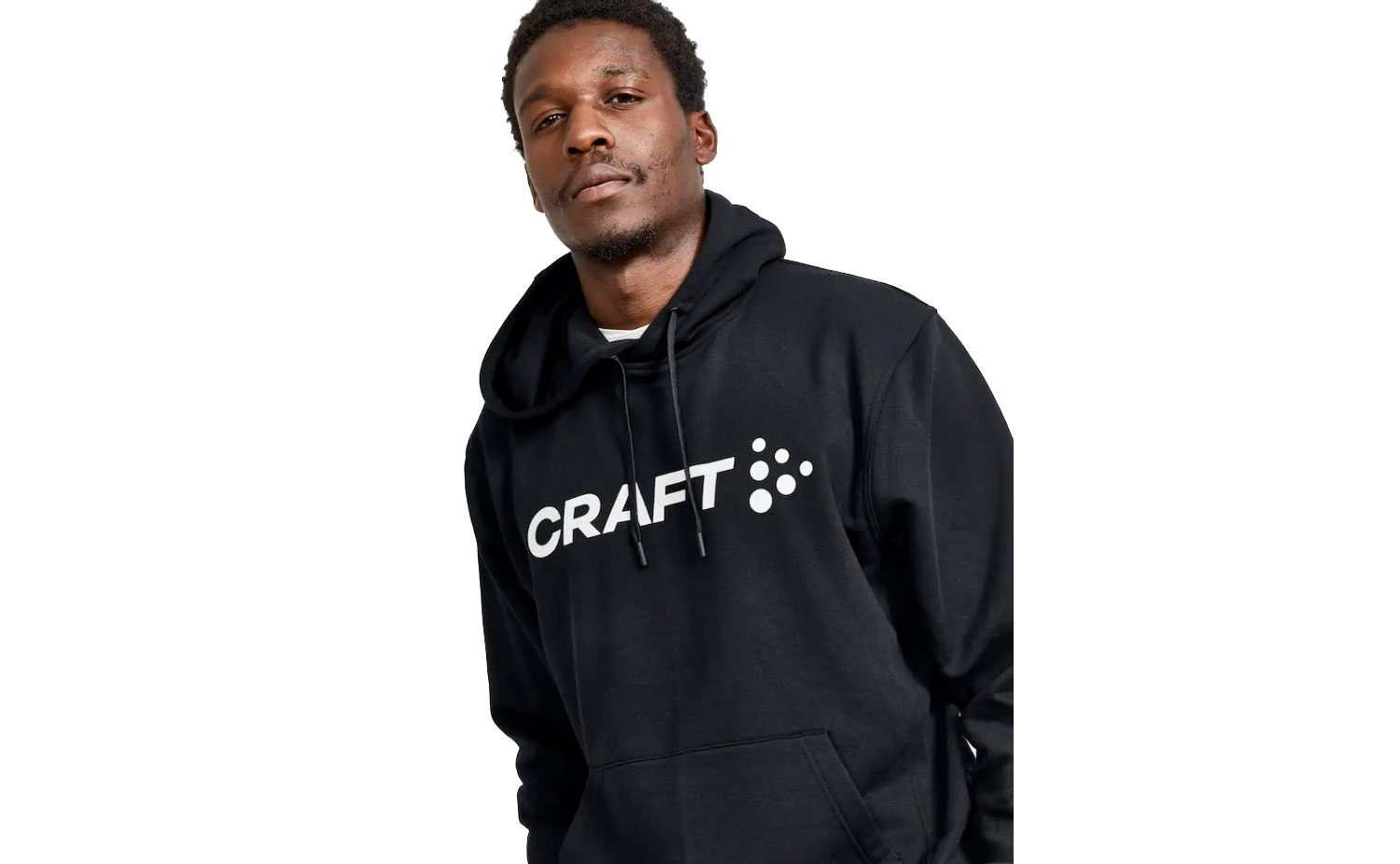 Фотографія Кофта Craft CORE CRAFT HOOD чоловіча, розмір XL, сезон AW 22, чорний 2