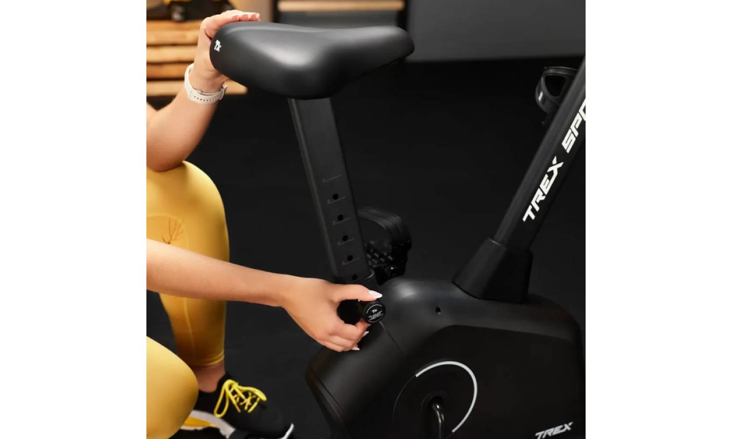 Велотренажер Trex Sport TX-380MB Rigon магнітний чорний 9 Велотренажер Trex Sport TX-380MB Rigon магнітний чорний 9