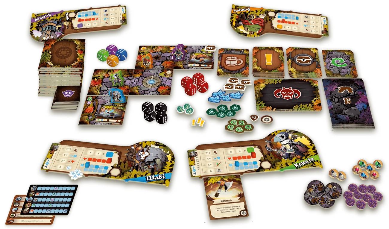 Настольная игра Исследователи Лесокрая (Explorers of the Woodlands) 3
