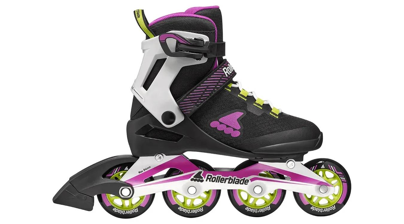 Ролики Rollerblade Macroblade 80 W black-dark fuchsia 240 5