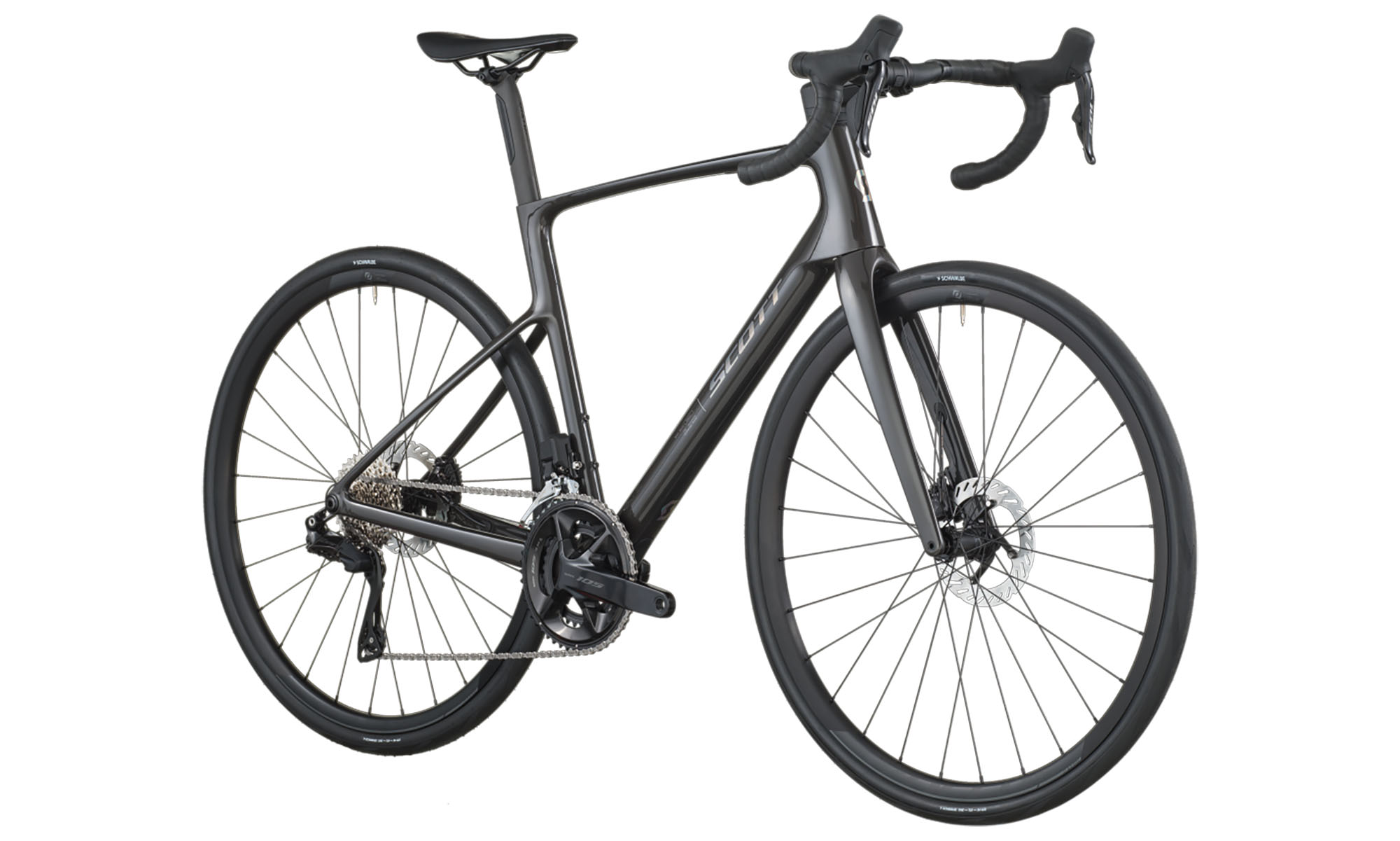 Велосипед SCOTT ADDICT 40 28" (700c), размер L, год 2026, черный, KH 