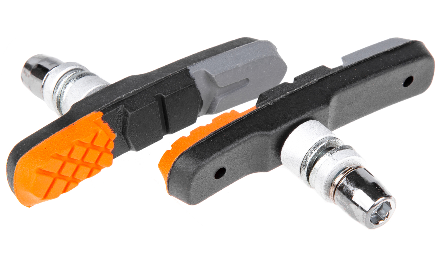 Тормозные колодки ободные ONRIDE Molar, 72 мм, трехкомпонентные, оранжевые (для V-brake) (polybag) 