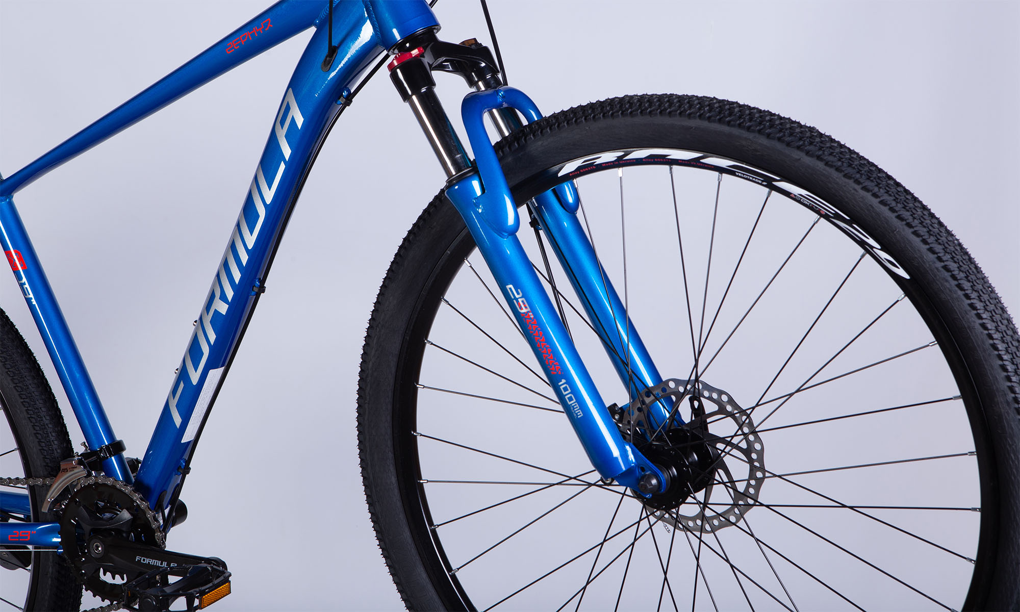 Фотографія Велосипед Formula ZEPHYR 3.0 DD CS 29", розмір L, рама-19", 2025, синій 4
