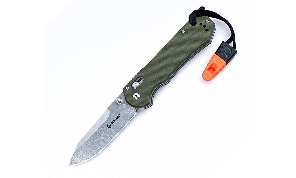 Фотография Складной нож Ganzo G7452-WS зеленый