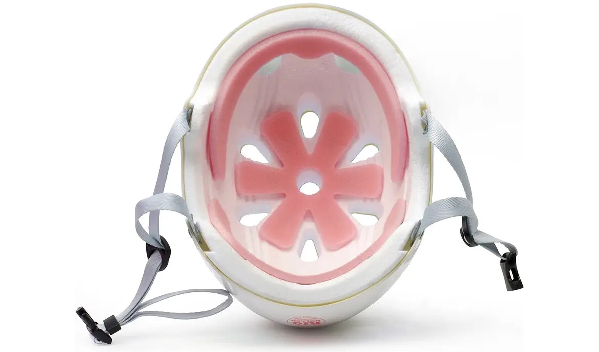 Шлем Rio Roller Script, размер М (53-56 см)  white 3