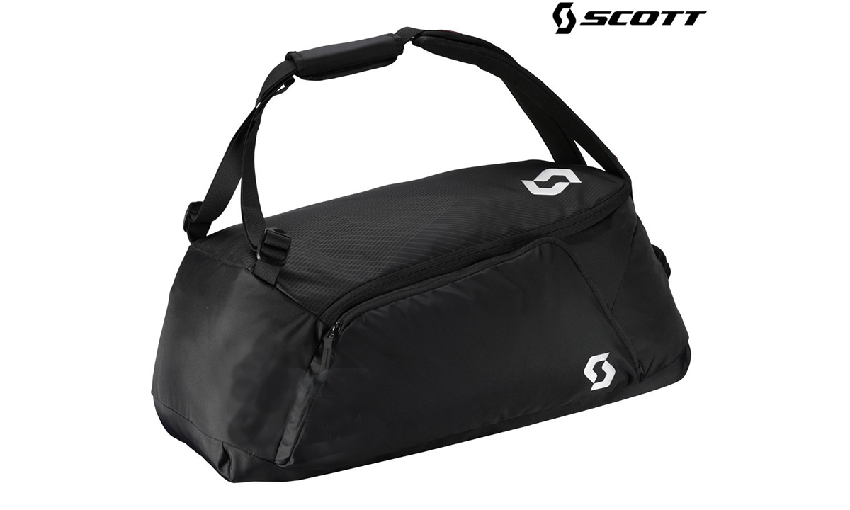 Фотография Сумка SCOTT LITE Duffle 40 л черно-красная