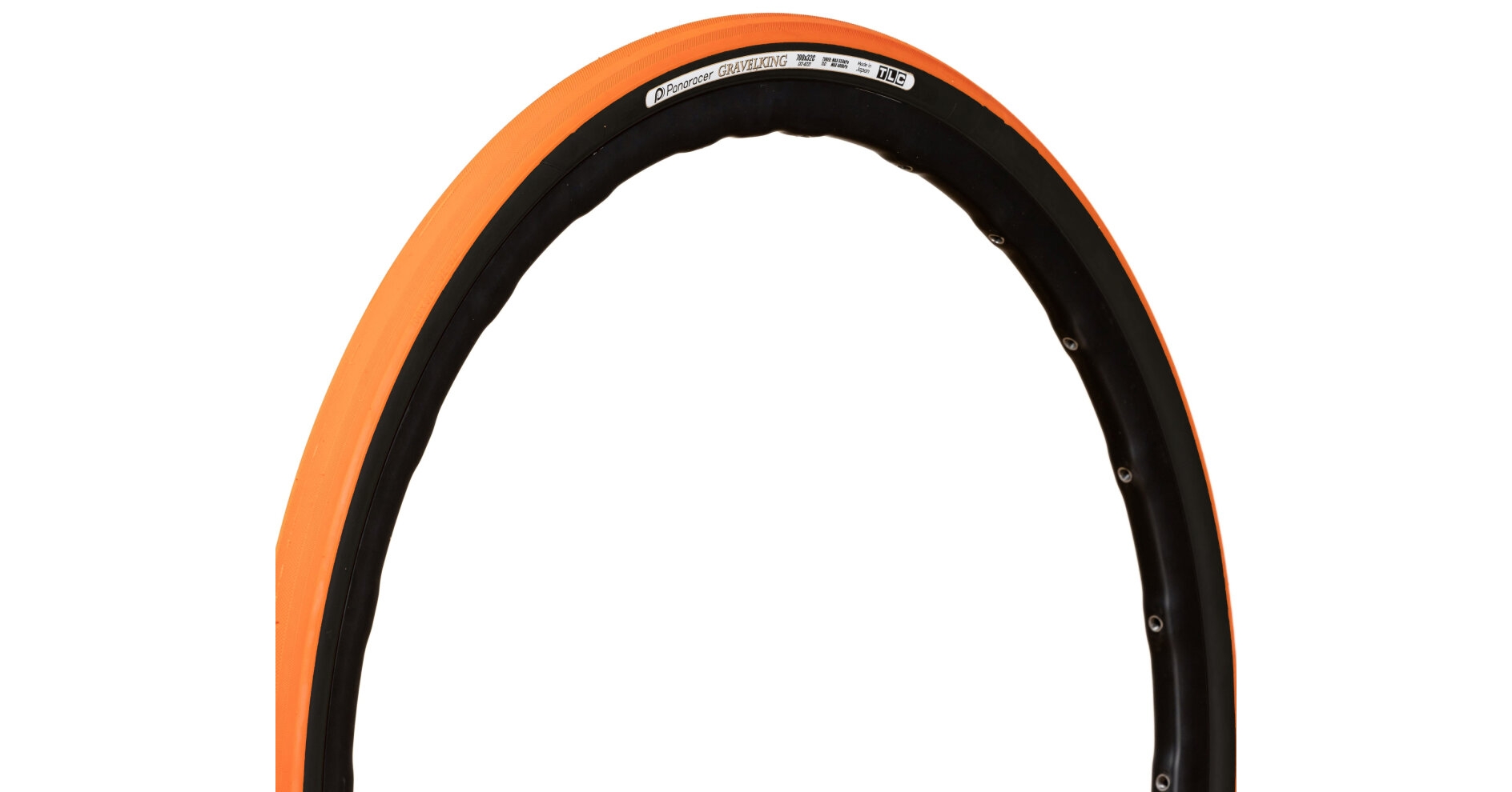 Фотографія Покришка Panaracer GRAVELKING Slick, 700x32C Sunset Orange/Black