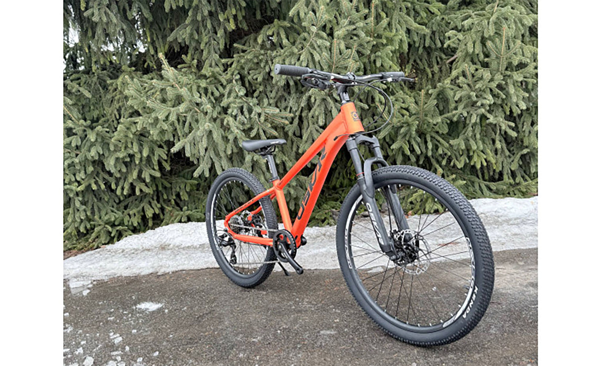 Велосипед Oskar BULLET 24", розмір XXS, рама 11, рік 2026, помаранчевий матовий 2