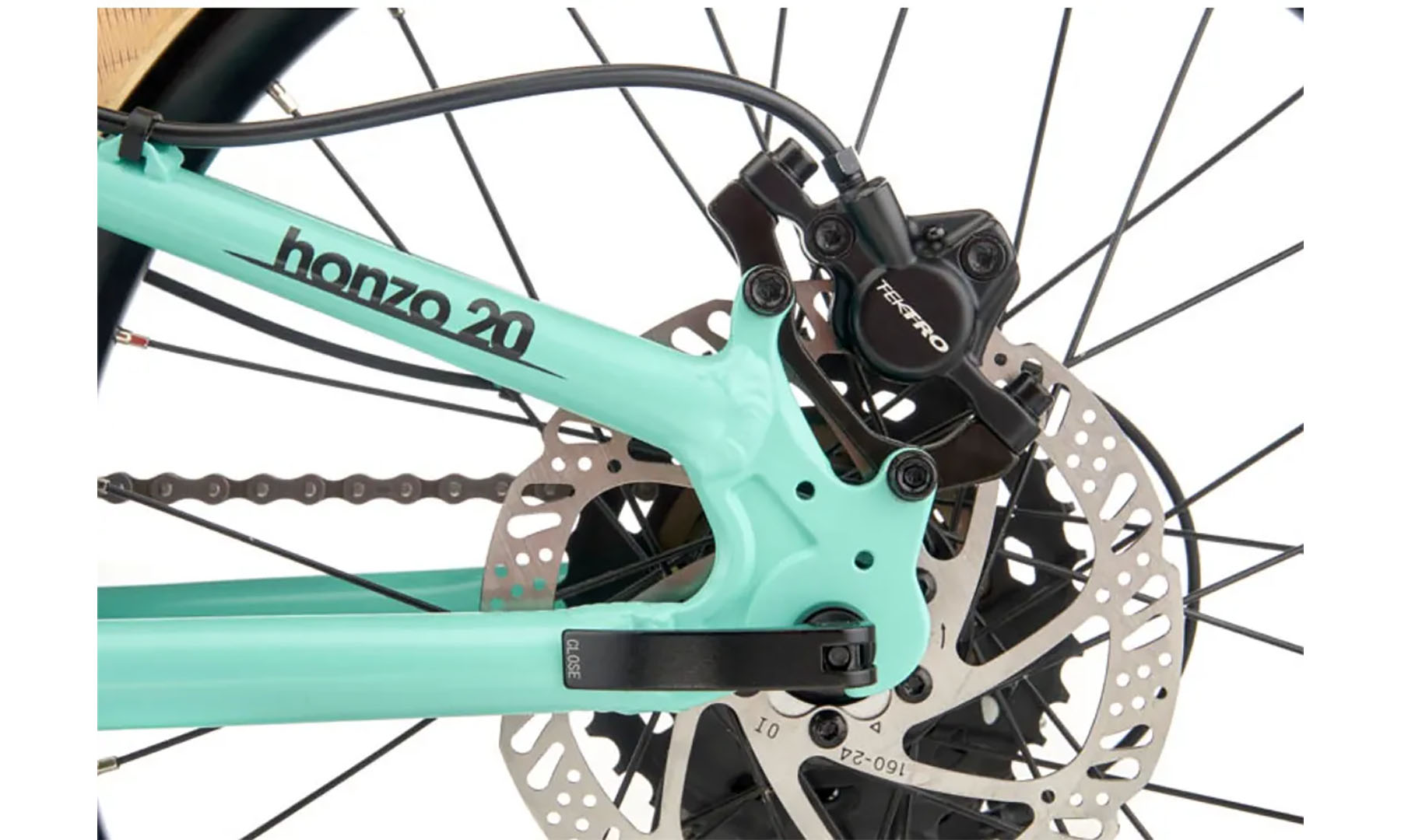 Велосипед детский Kona Honzo 20", One Size (11"), 2022, Light Green 4