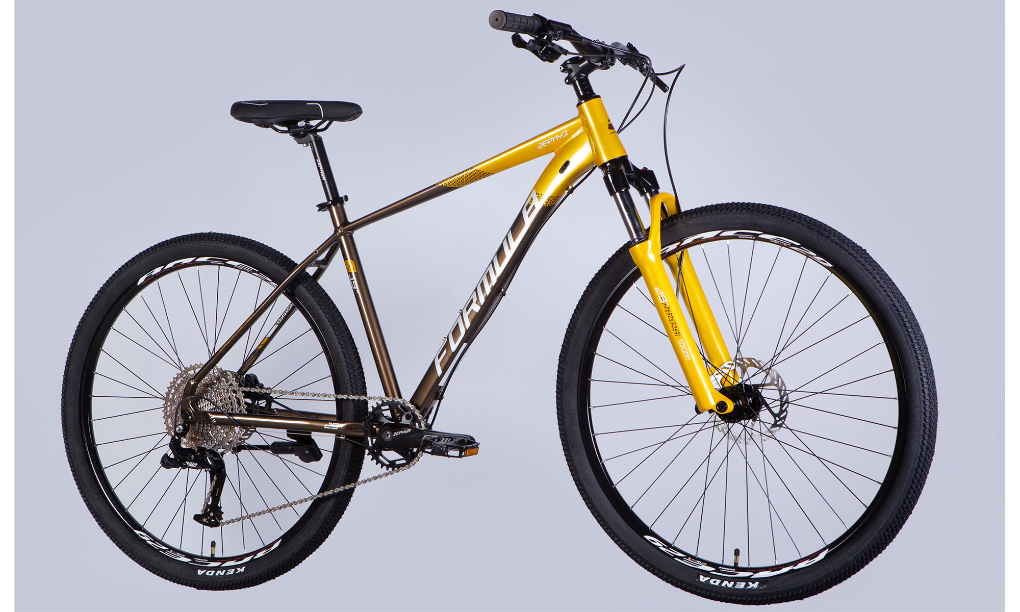 Велосипед Formula ZEPHYR EXPERT HDD 29", размер XL, рама 21", 2025, золотисто-коричневий 3
