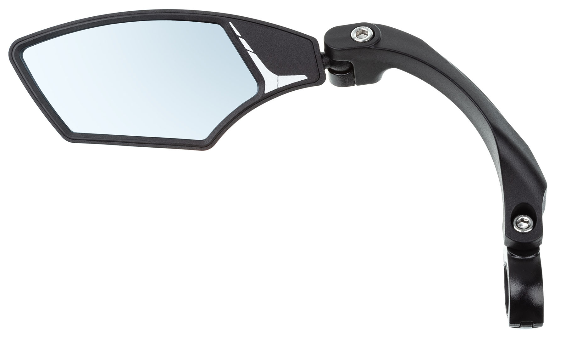 Фотография Зеркало ONRIDE Wing Anti-glare Blue на руль левое 11x5 cм 