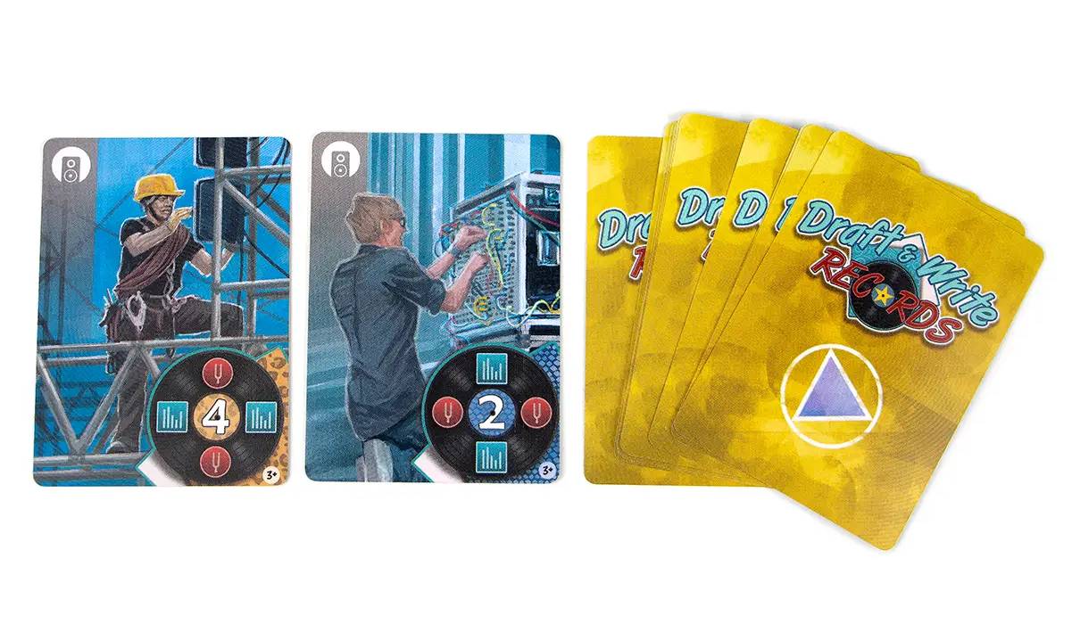 Настольная игра Draft & Write Records + 2 мини-дополнения 12