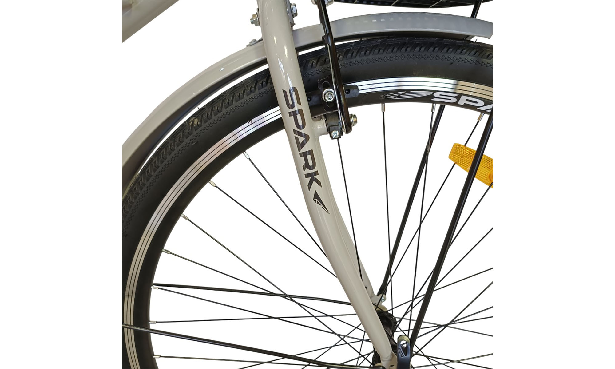 Велосипед SPARK CITY VISTA 28", размер M, рама - 18", год 2026, серый 3 Велосипед SPARK CITY VISTA 28", размер M, рама - 18", год 2026, серый 3