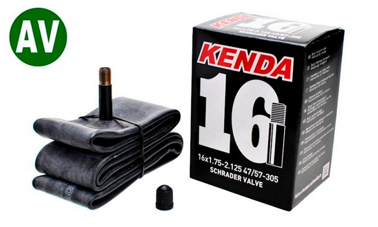 Фотографія Камера Kenda 16x1.75-2.125 AV 30 мм