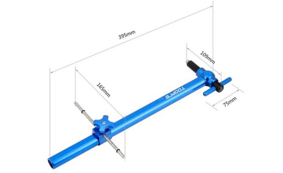 Інструмент Toopre для вирівнювання велосипедного півня, синій 3