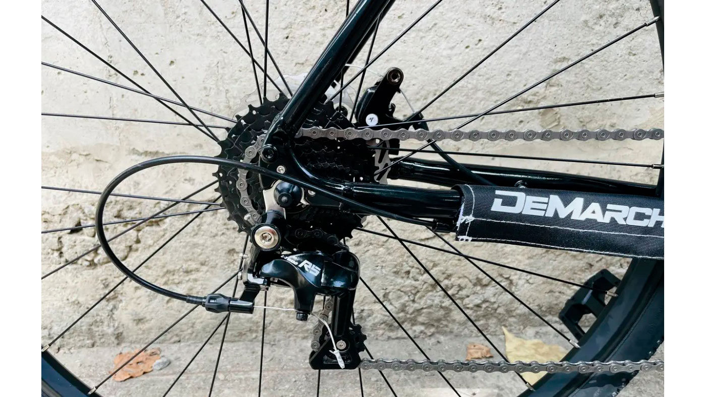 Велосипед DeMARCHE Gravel Point 2x9 28" размер S 2022 Черный 2