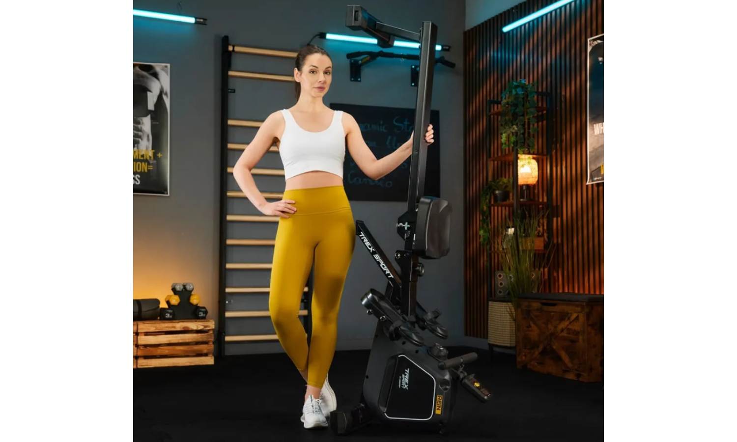Гребний тренажер Trex Sport TX-580RM REIN black 13 Гребний тренажер Trex Sport TX-580RM REIN black 13