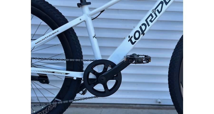 Фотография Велосипед Toprider Thunder 26" размер S рама 15 Белый 4