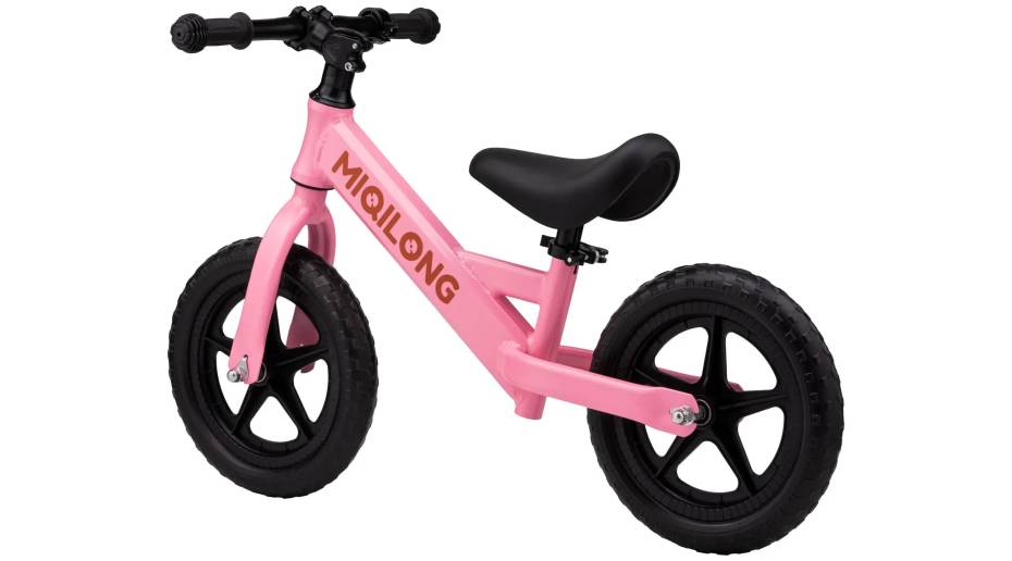 Беговел Miqilong HP 12" розовый 3