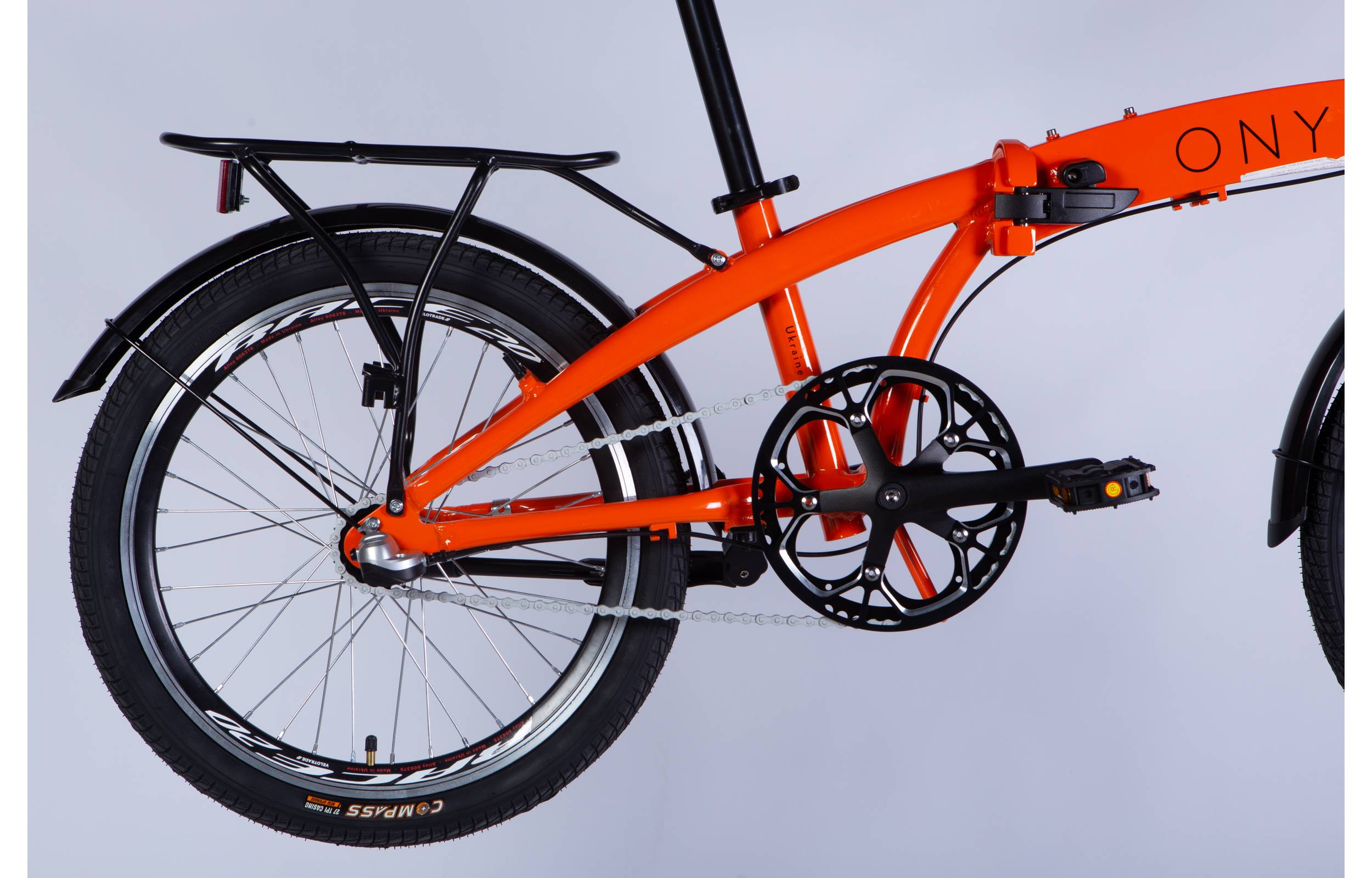 Велосипед Dorozhnik ONYX Nexus 20" рама 10,5" 2025 помаранчевий 4