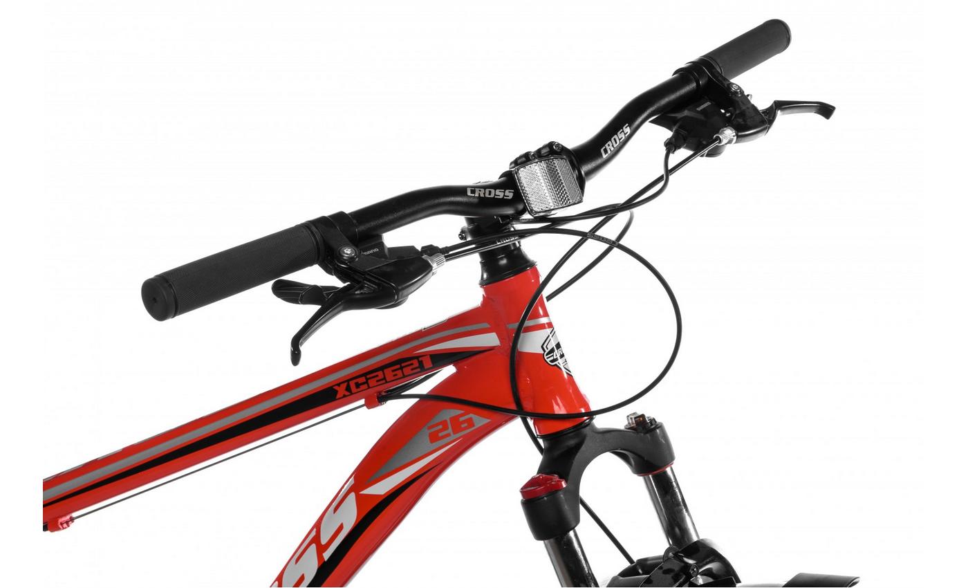 Фотография Велосипед Cross XC2621 26" размер S рама 15 2022 Красный 2