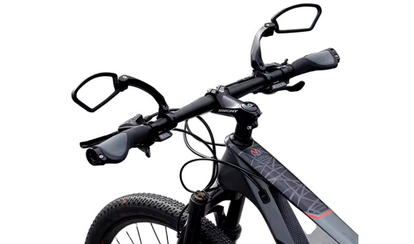 Зеркало Mirror правое JY-215 1шт. на руль велосипеда, черный 3