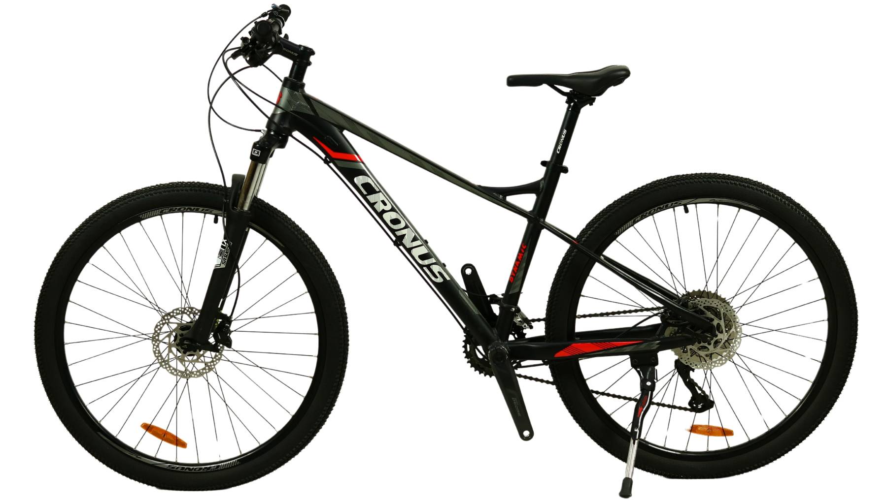Фотографія Велосипед Cronus Dynamic 27.5", розмір L рама 19.5 (2020), Чорний-Червоний 3