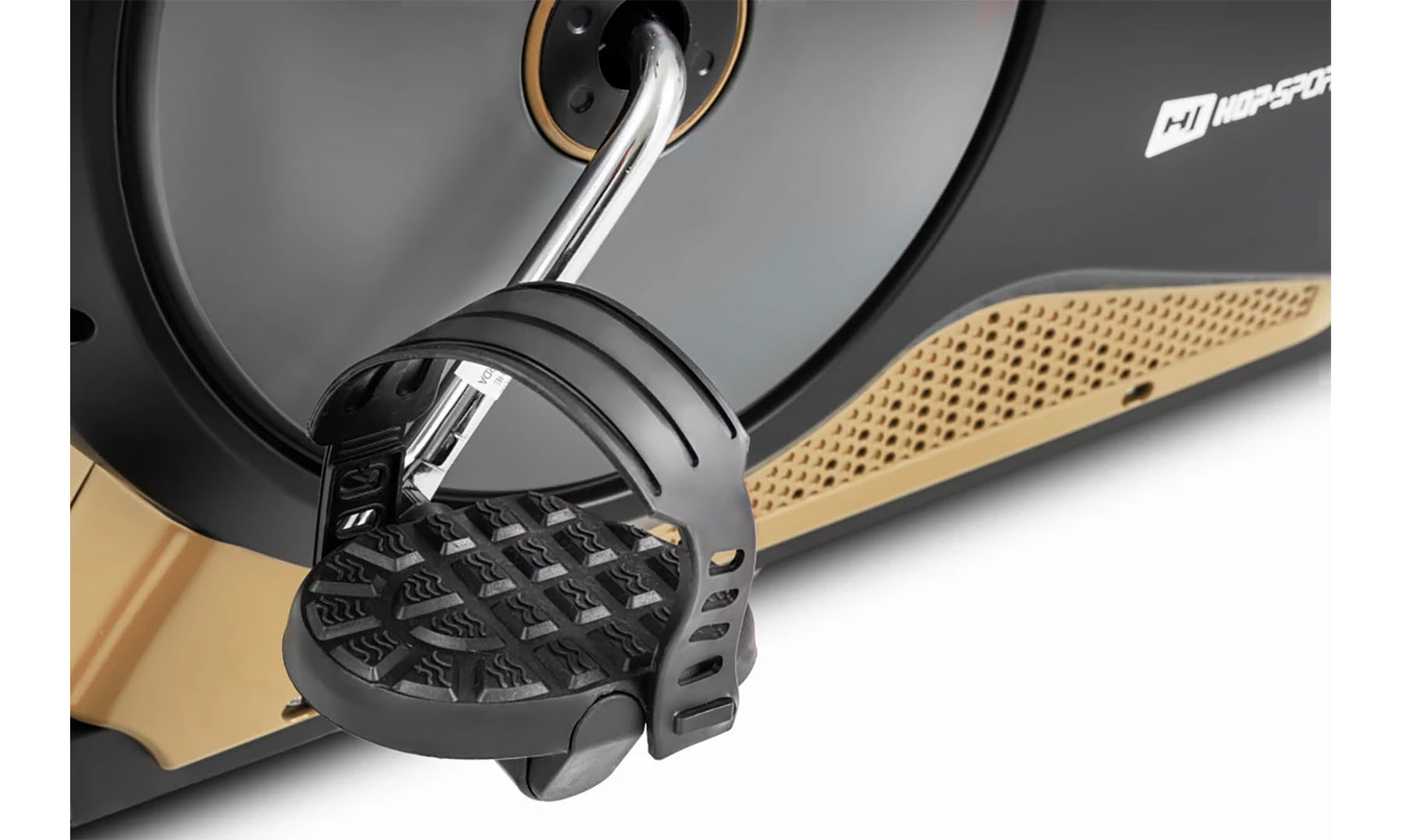 Горизонтальный велотренажер Hop-Sport HS-040L Root Золотой 2