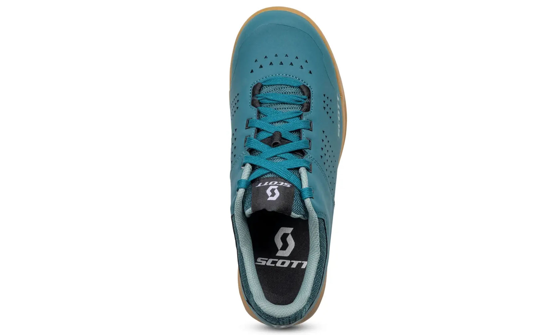Фотография Велотуфли SCOTT MTB SHR-ALP FLAT LACE W (женские), сине-зеленые, размер 39 (288822.7576) 4