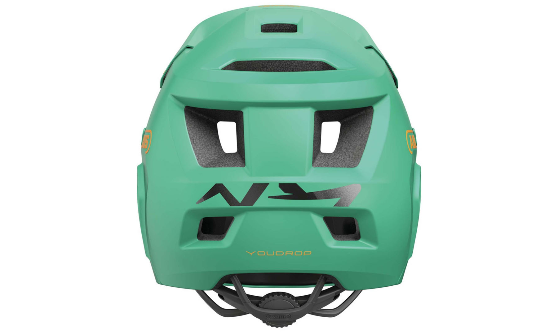 Велошлем детский ABUS YOUDROP FF salvia green, размер S (48-55 см), шалфей зеленый 2
