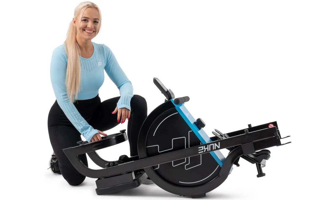 Гребной тренажер Hop-Sport HS-075R Nuke синий 6